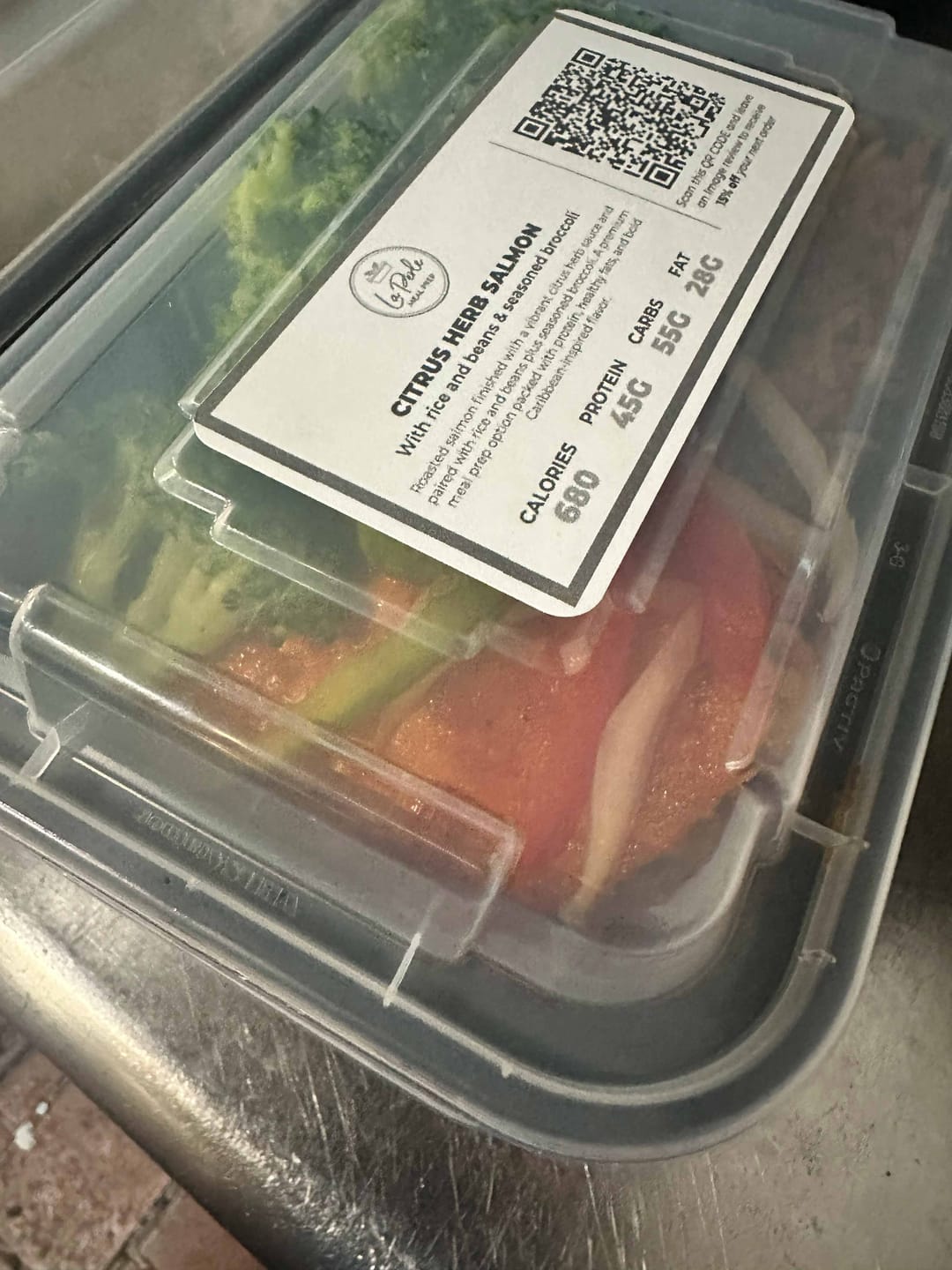 Customer photo review of 6 Meal Plan