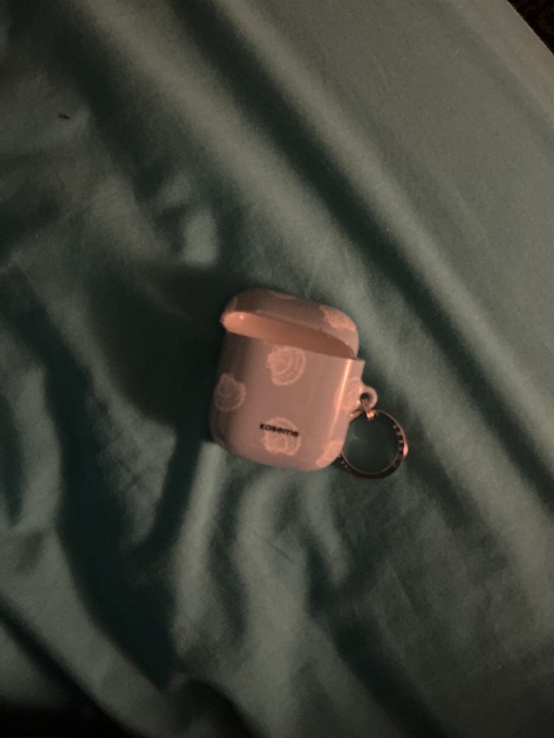 Customer photo review of Bondi Beach Blue AirPods Case