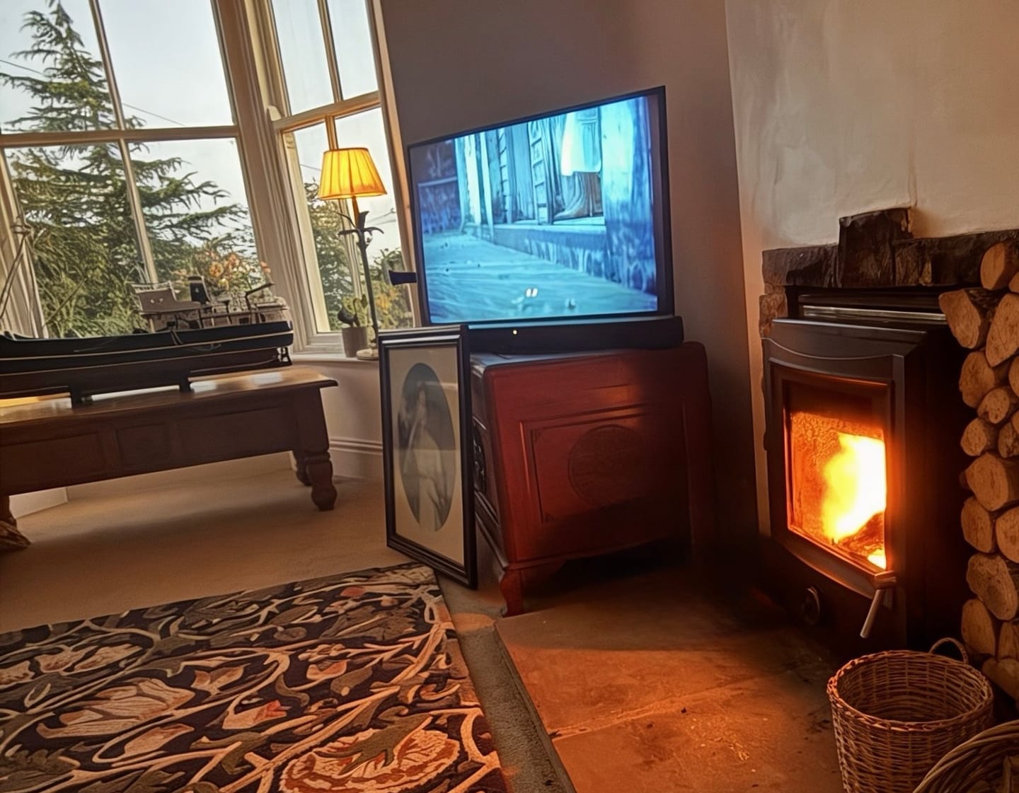Customer photo review of Kiln Dried Hardwood Logs Firewood Large Tonne Bag