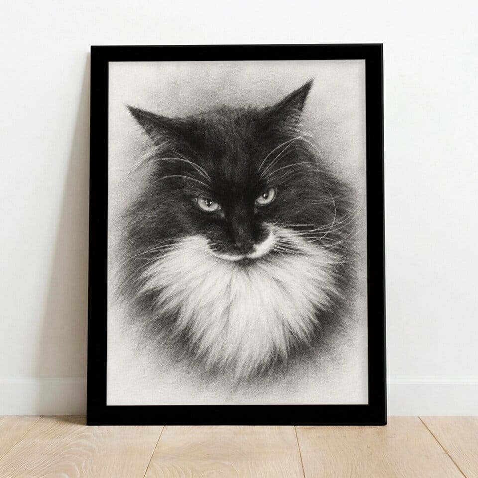 Customer photo review of Personalised Poster - Charcoal
