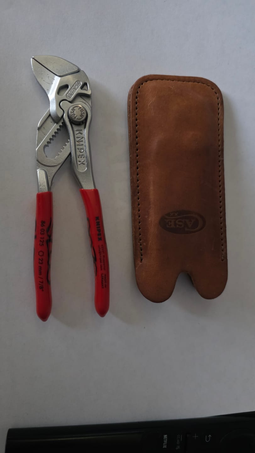 Customer photo review of Knipex 86 03 125 5" Mini Pliers Wrench