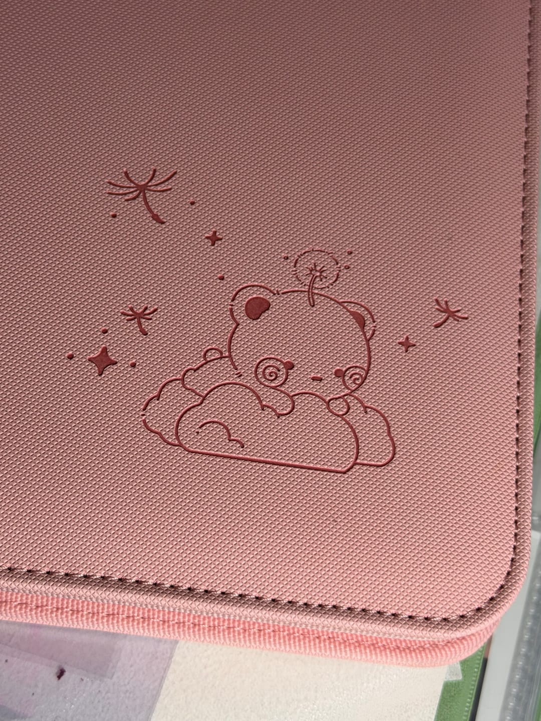 Customer photo review of A4 ZIP UP BINDER - PINK