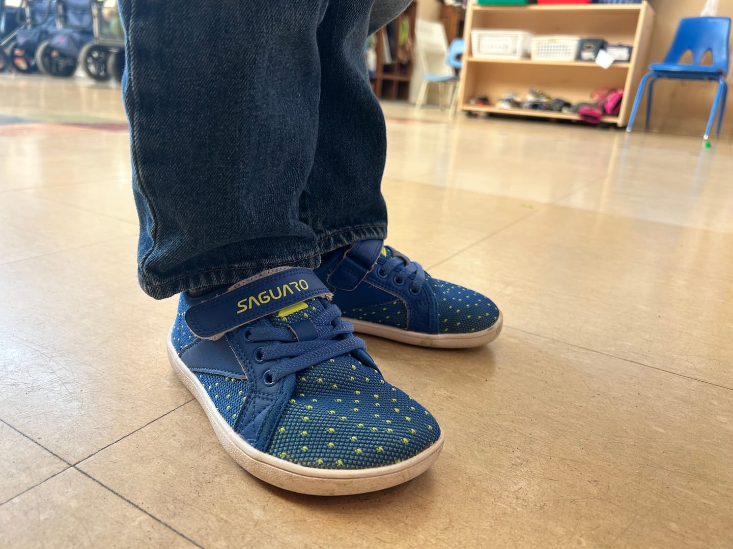 Customer photo review of Kid's Luck Ⅰ - Wide Toe Box Barefoot Shoes