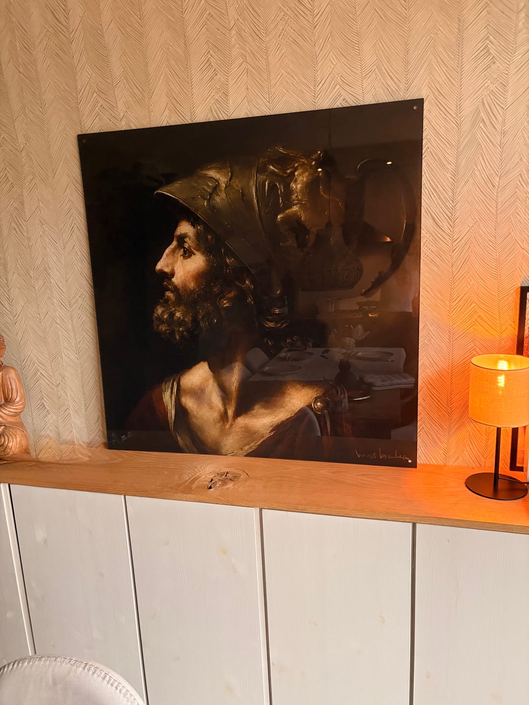 Customer photo review of AJAX Griekse held schilderij