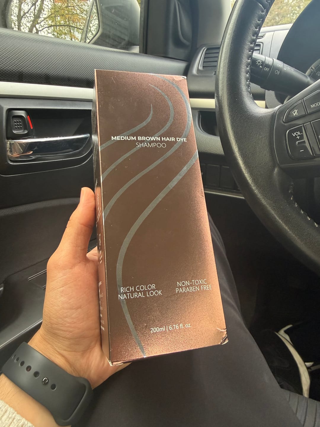 Customer photo review of Grau-Abdeck Farbshampoo