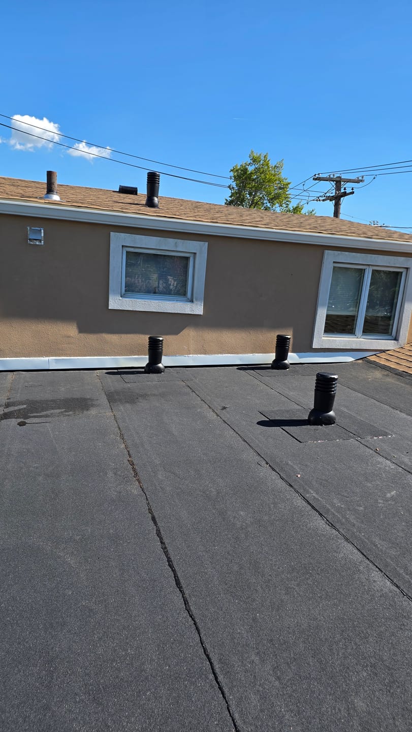 Customer photo review of Kitchen, Bathroom and Dryer Roof Exhaust Vent - Ivent ECO – Metal Installation