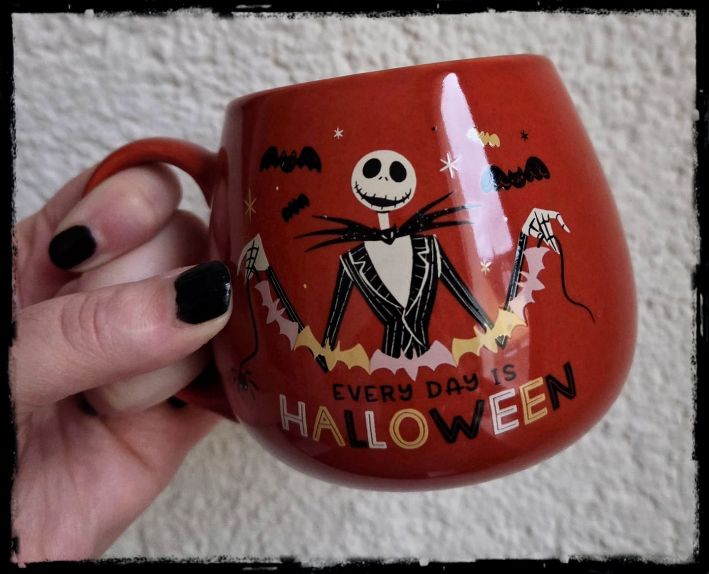 Customer photo review of Disney The Nightmare Before Christmas Jack Skellington Halloween Tasse – 400 ml