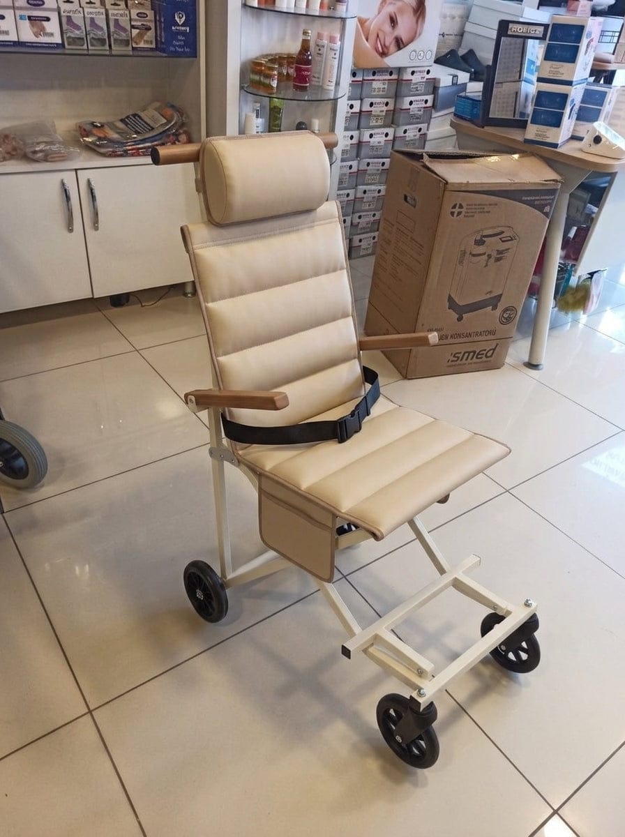 Customer photo review of Bring Mom Along – Foldable Comfort Chair