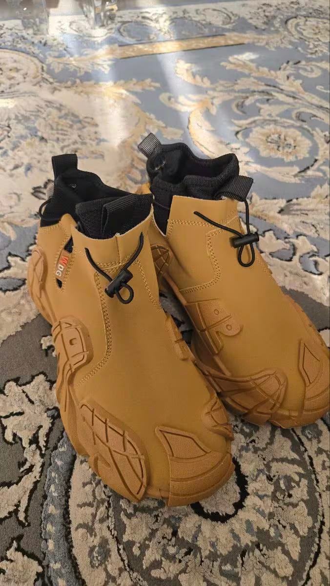 Customer photo review of ThermoBoots – Wasserdichte Allwetter-Ganzjahresstiefel | Rutschfest & Schmerzlindernd