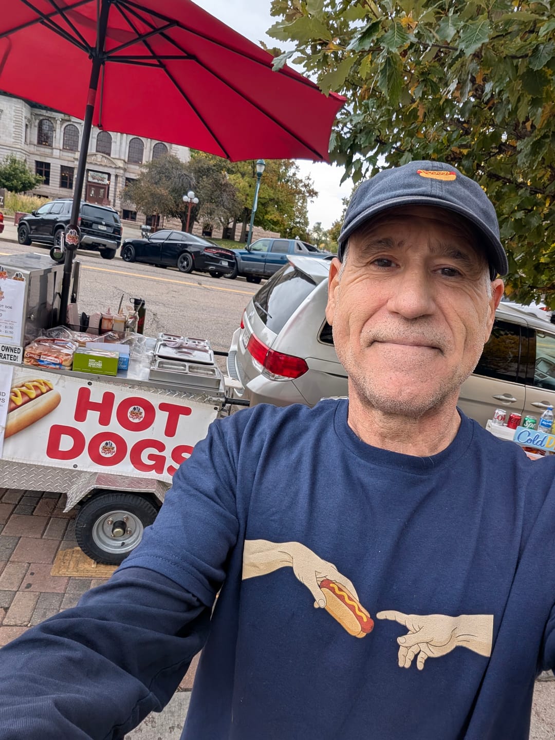 Customer photo review of Divine Dog T-Shirt