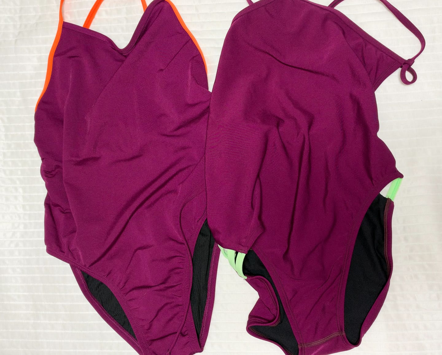 Customer photo review of AIRLIE ONE PIECE - Sangria|Flare