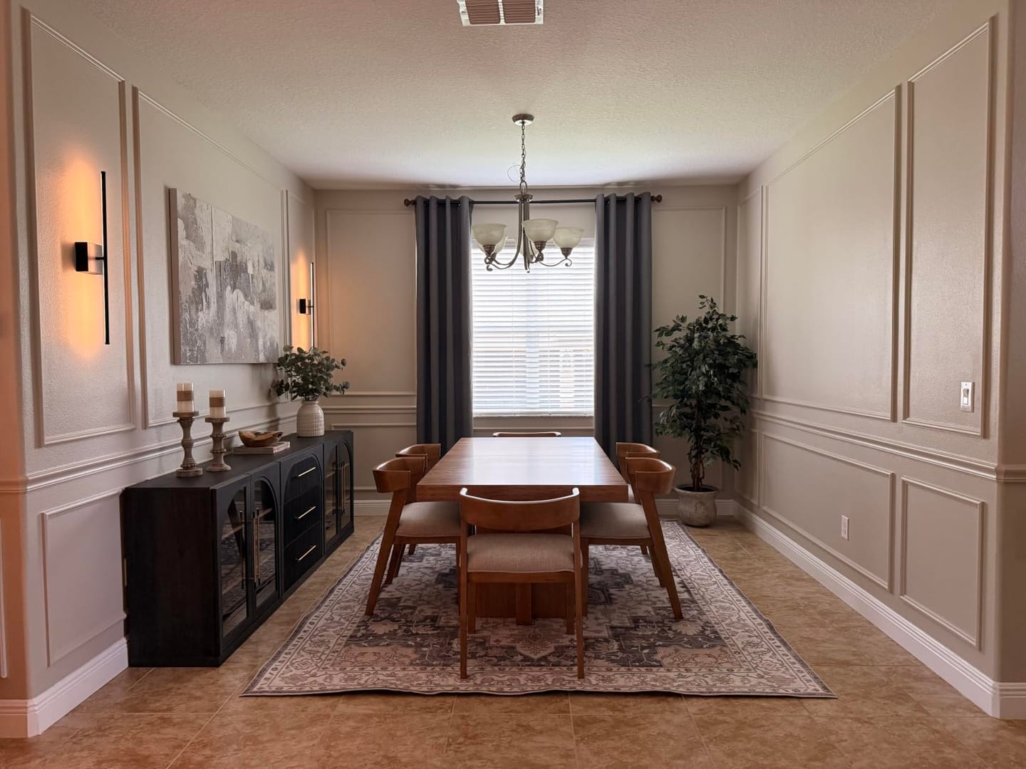 Customer photo review of Jagger Modern Modular Buffet Cabinet Set (3-Piece)
