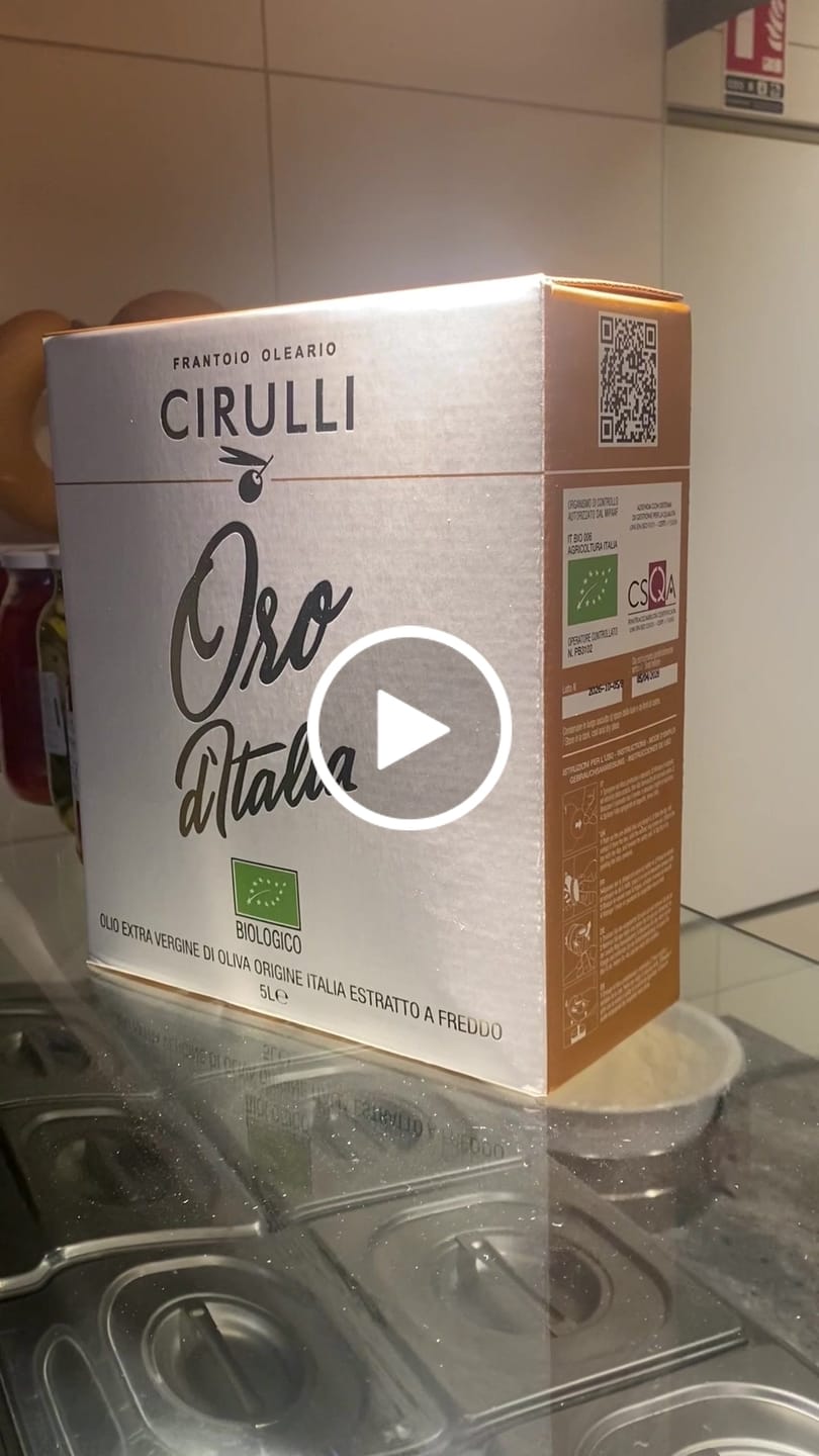 Customer video review of Bag in box di olio extravergine Biologico • 5 Litri