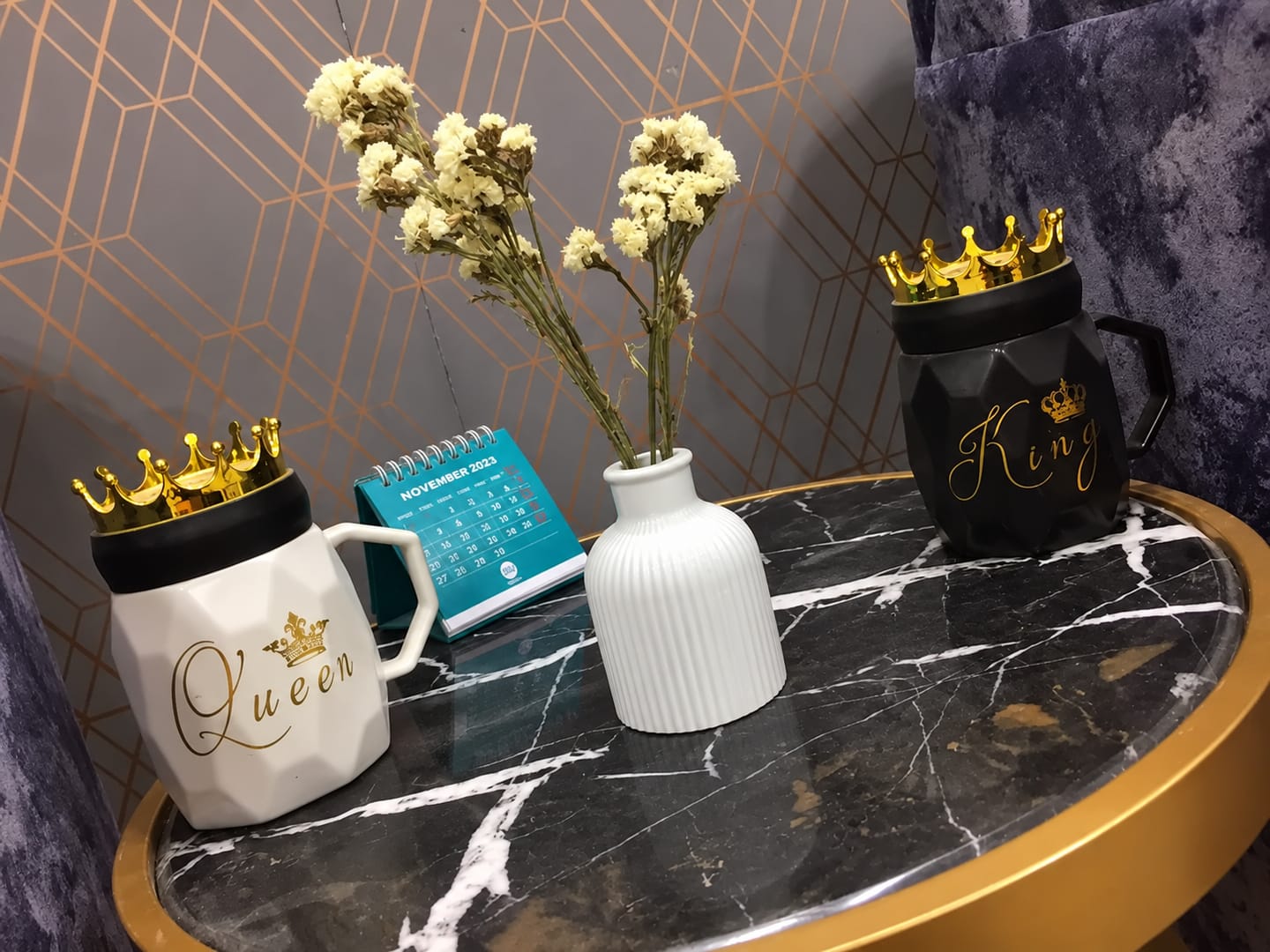 Customer photo review of Minimalist White Ceramic Vase