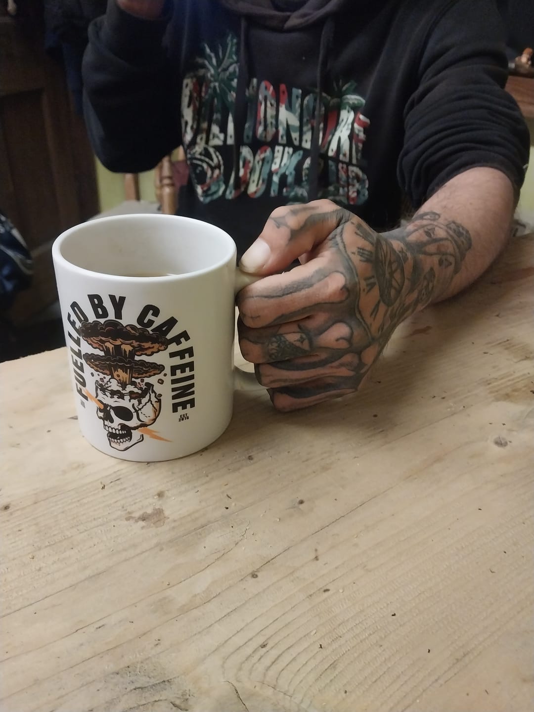 Customer photo review of Skull Crusher - Infused Coffee