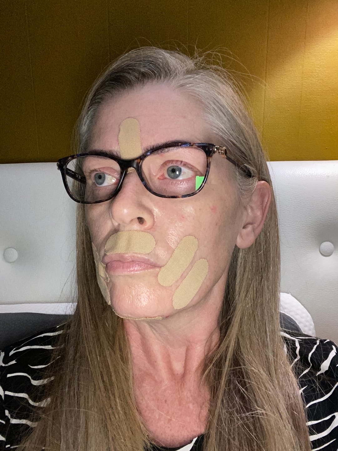 Customer photo review of Face Tape | Vanilla