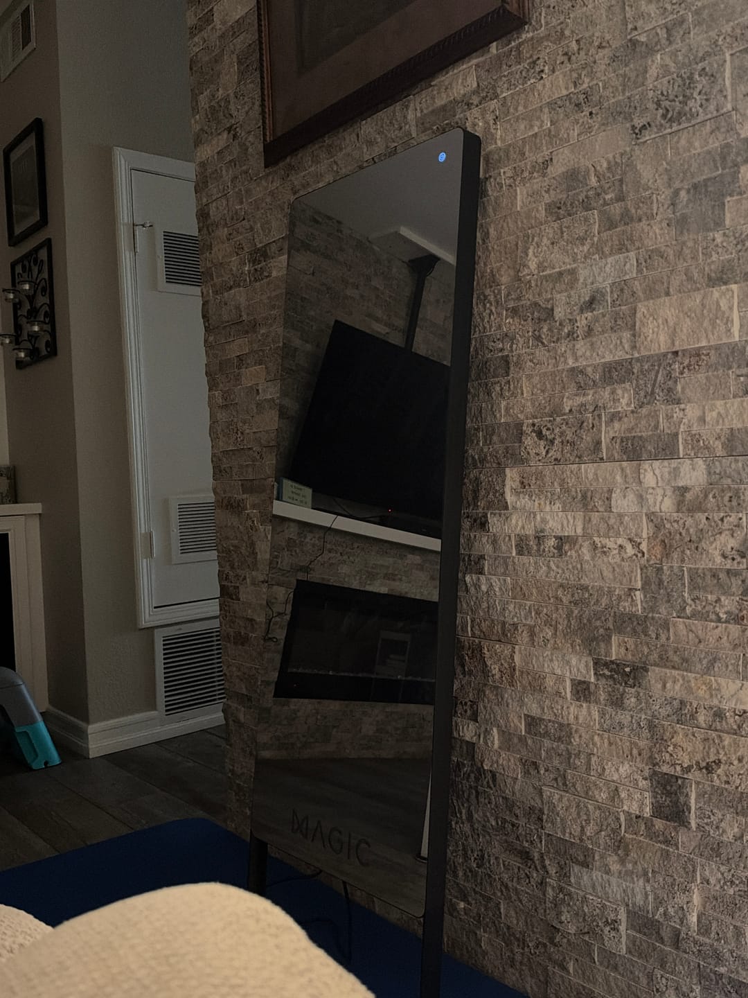 Customer photo review of MAGIC AI: Fitness Smart Mirror