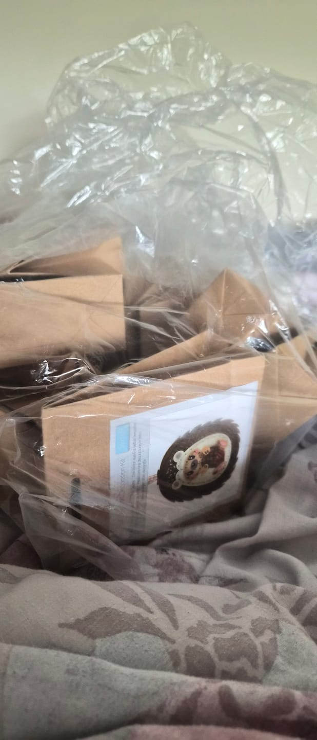 Customer photo review of Trimits Felt Decoration Kit