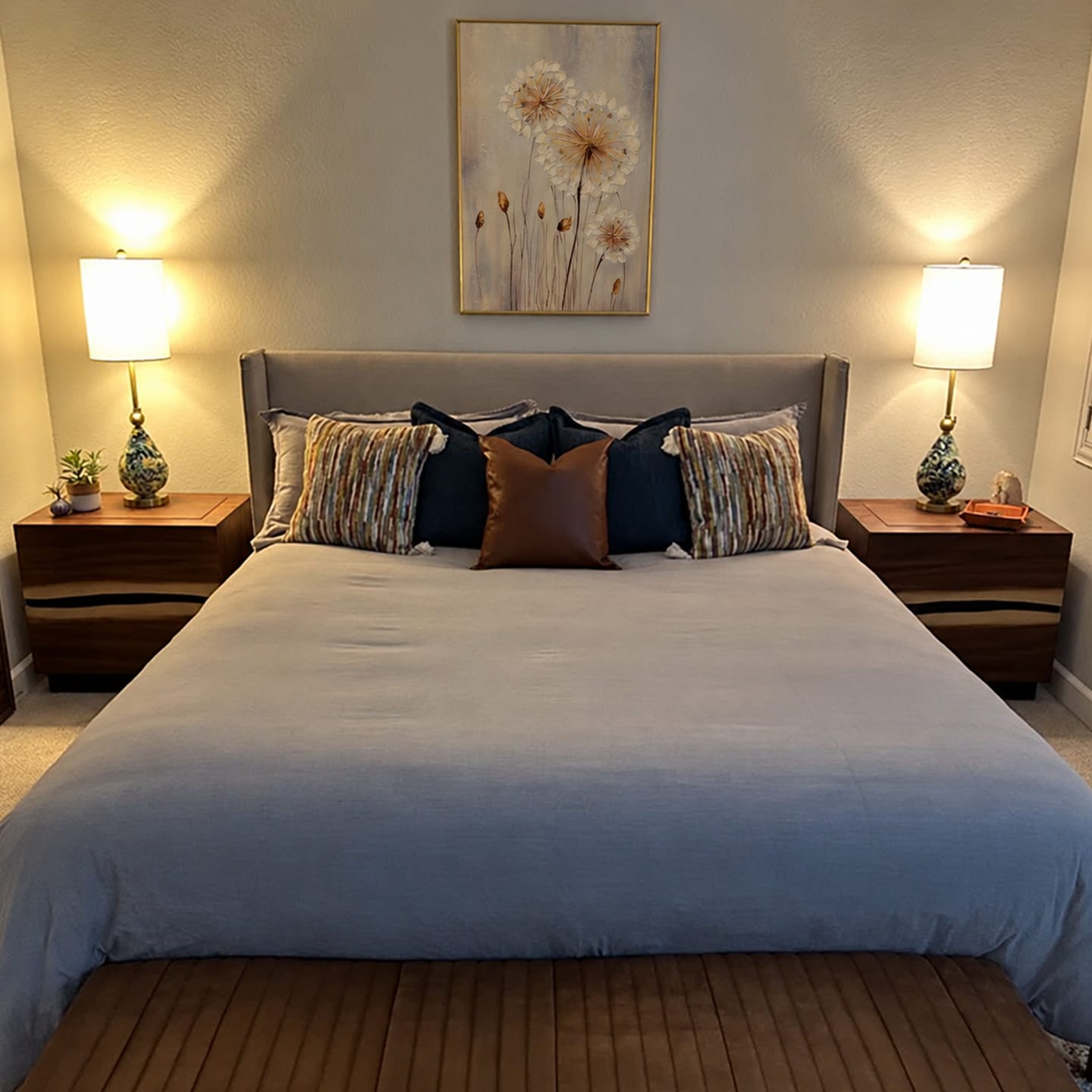 Customer photo review of Flower & Tree Abstract Textured Wall Art #ML203