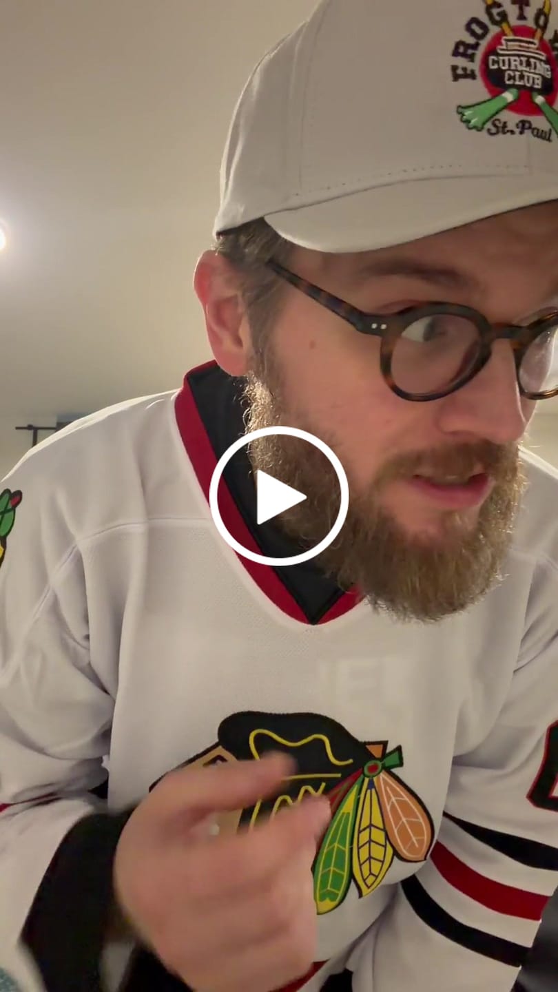 Customer video review of Eway Clark Griswold #00 Christmas Vacation Hockey Jersey (White)