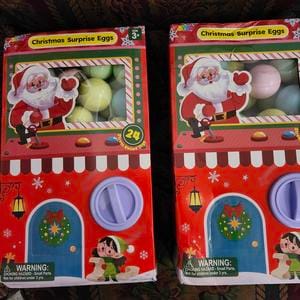 Customer photo review of Christmas Gachapon Squishy Advent Calendar