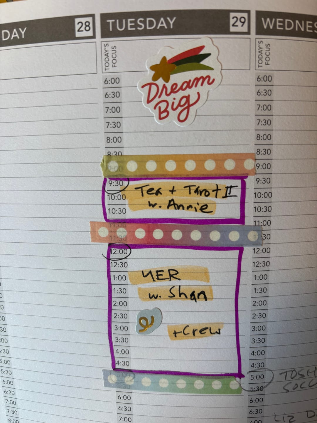 Customer photo review of Starter Washi Tape Set - 8 Rolls