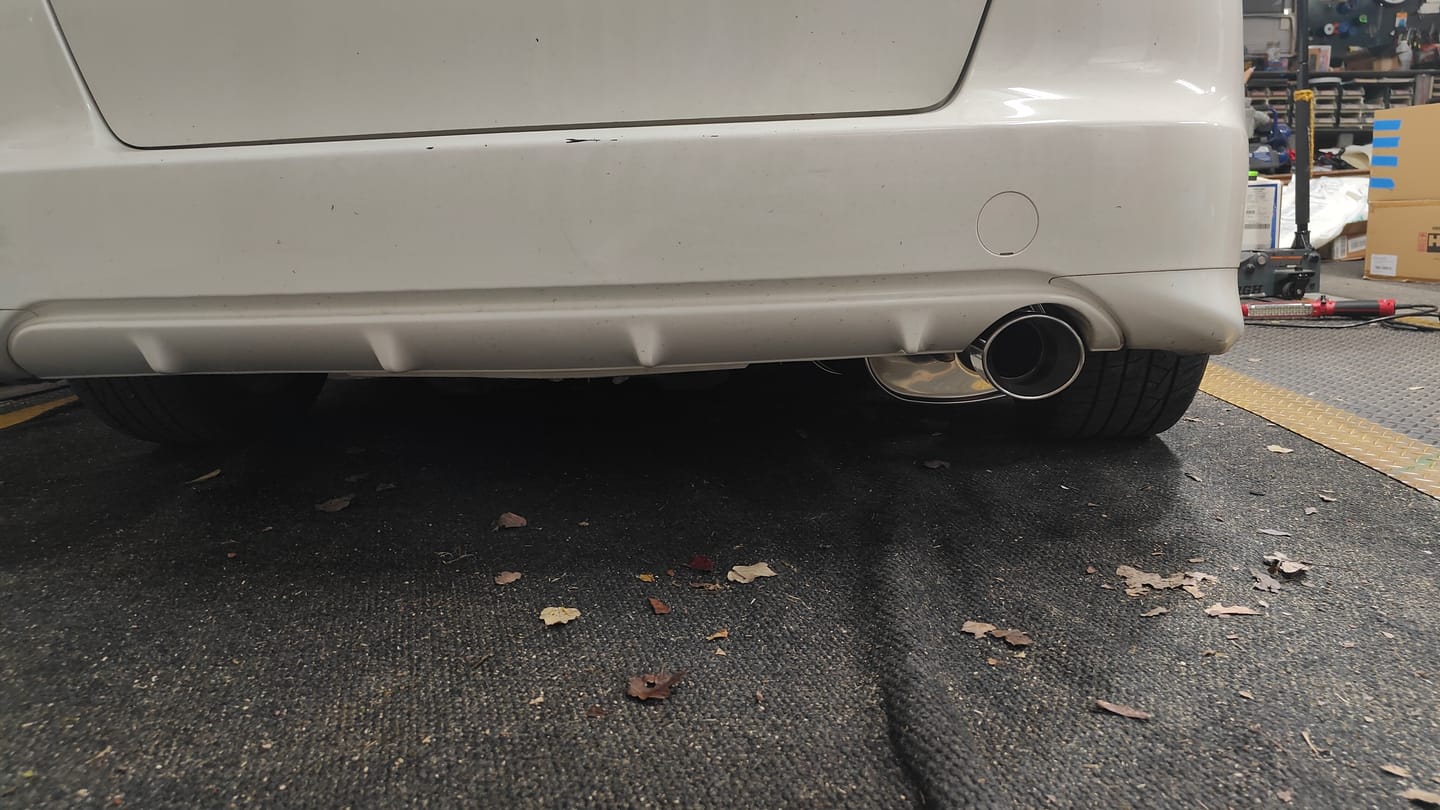 Customer photo review of APEXi A'PEXi - Hybrid Mega Evolution (Axleback) - 2009-2014 Honda FIT [GE8]