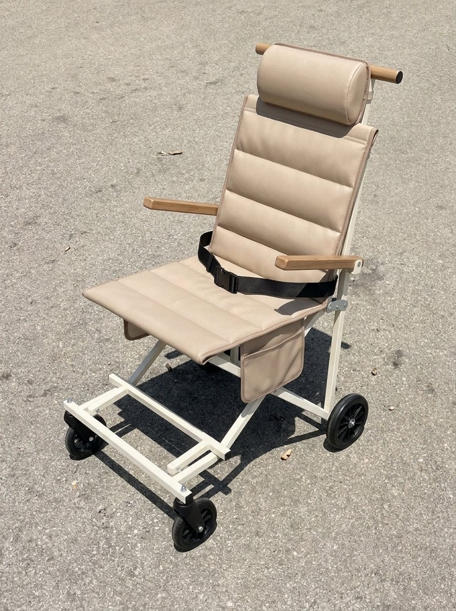 Customer photo review of Bring Mom Along – Foldable Comfort Chair
