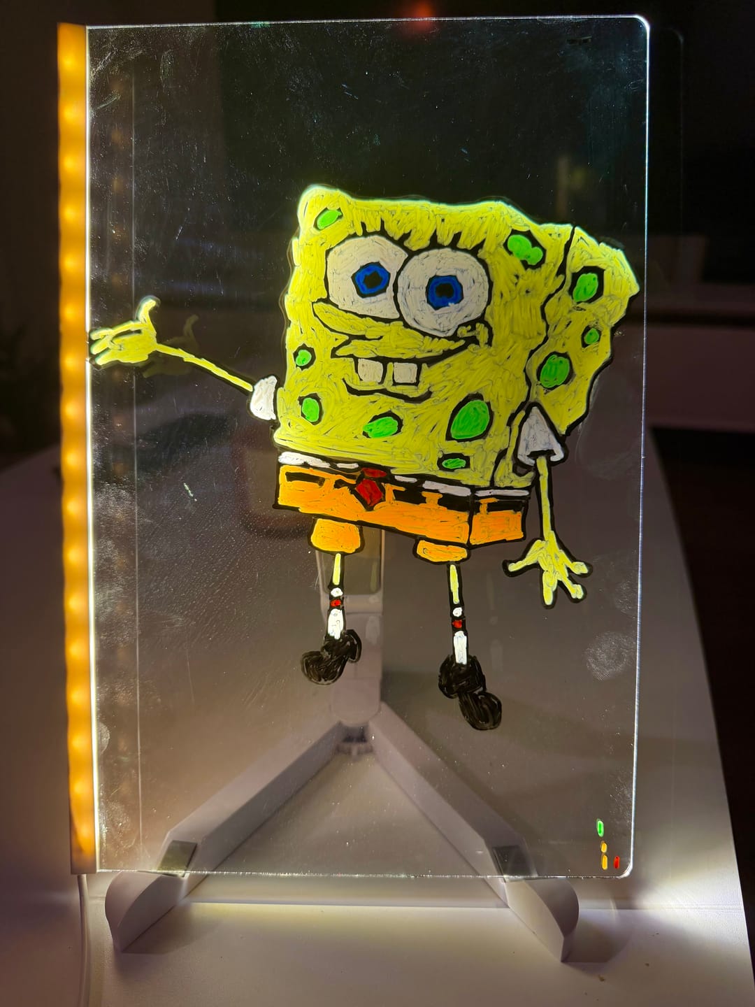 Customer photo review of GlowSketch™ – LED Drawing & Message Board