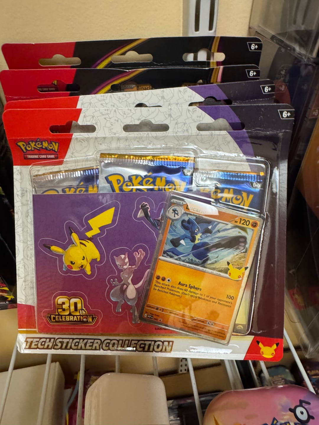 Customer photo review of 30th Celebration Tech Sticker Collection (styles may vary)