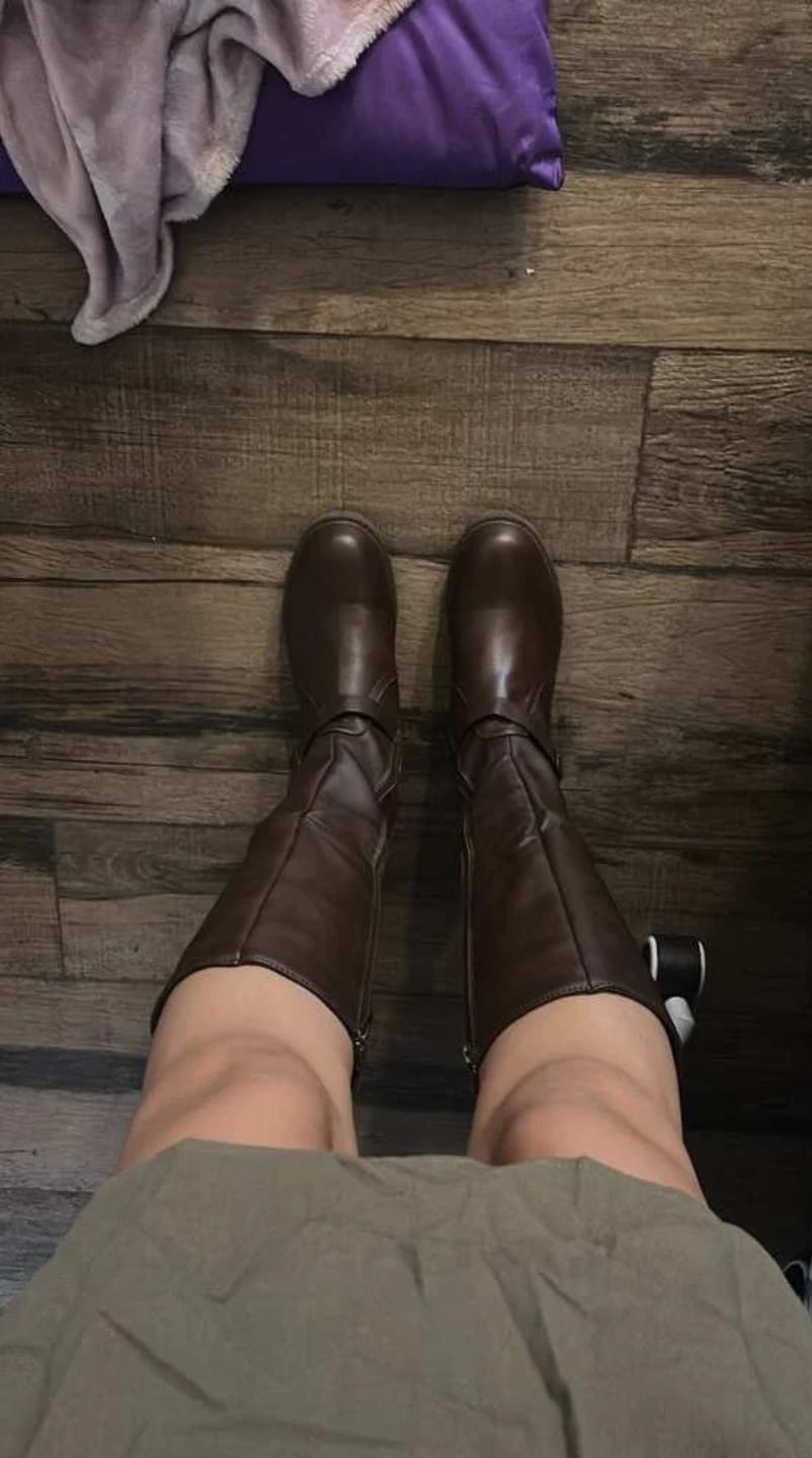 Customer photo review of FRANCESCA | BOTAS ORTOPÉDICAS DE CUERO