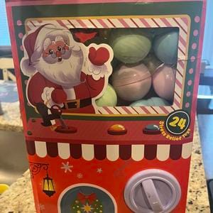 Customer photo review of Christmas Gachapon Squishy Advent Calendar