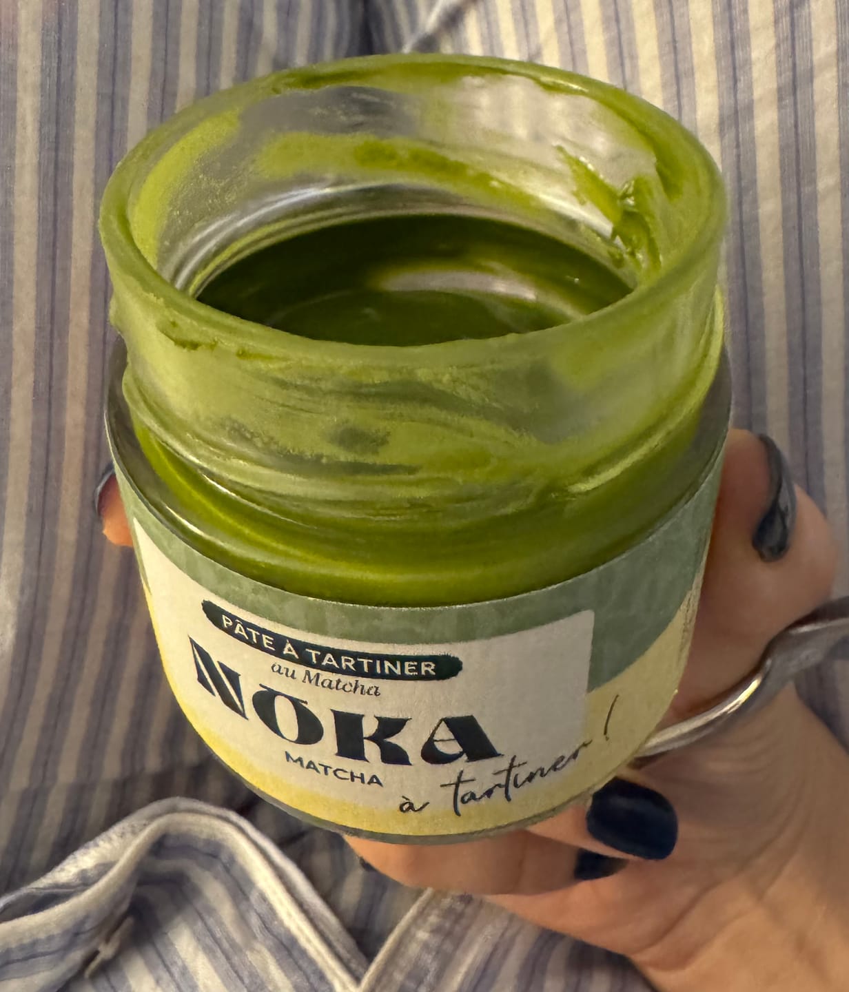 Customer photo review of Noka à tartiner - Pâte à tartiner au matcha