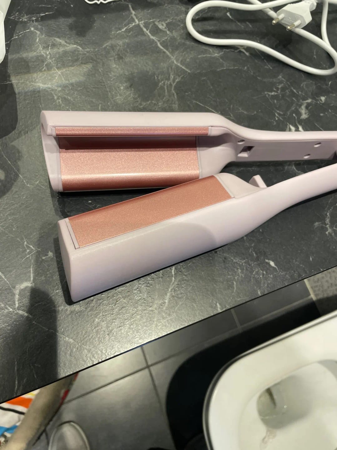 Customer photo review of Ondulador de pelo Wavy Curler