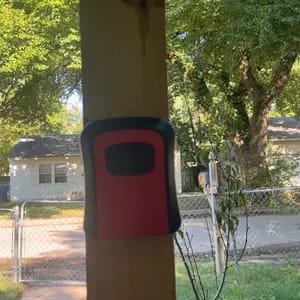 Customer photo review of Sicurezza Chiavi Cassaforte Parete con Serratura 4 Cifre