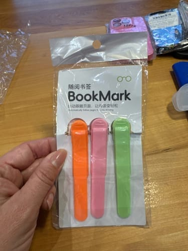 Customer photo review of Marcapáginas Separador Automático