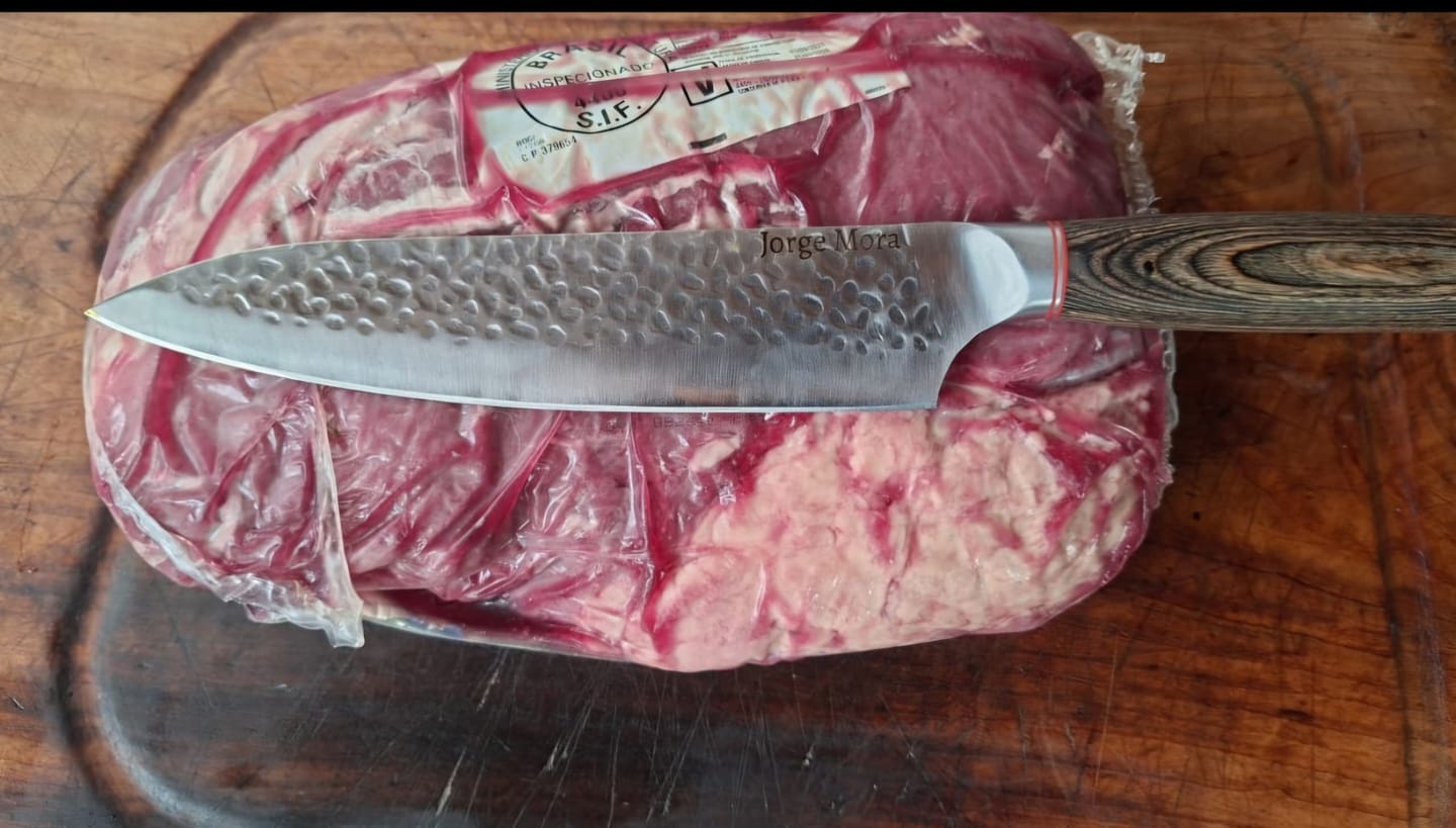 Customer photo review of Cuchillo Parrillero de Acero Inoxidable 34cm "Huemul"