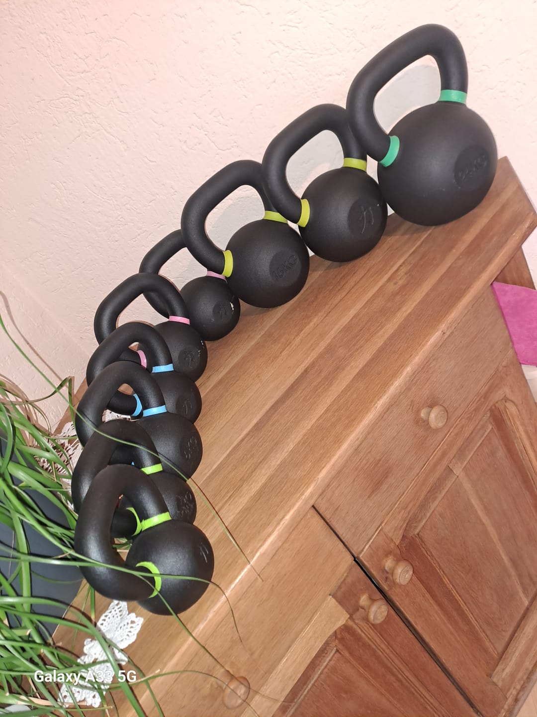 Customer photo review of Strength Shop Cast Iron Kettlebells - 4-64KG