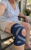 Customer photo review of Open-Knee Brace for Achy, Unsteady Knees