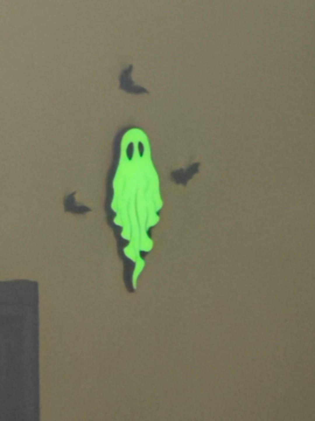 Customer photo review of Sheet Ghost Wall Art