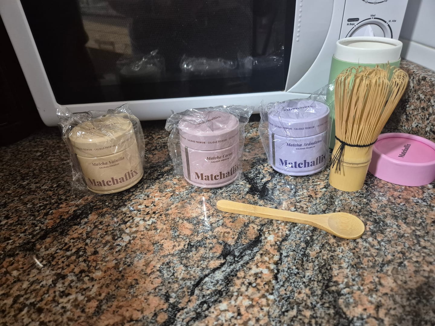 Customer photo review of Recetario Matchaflix