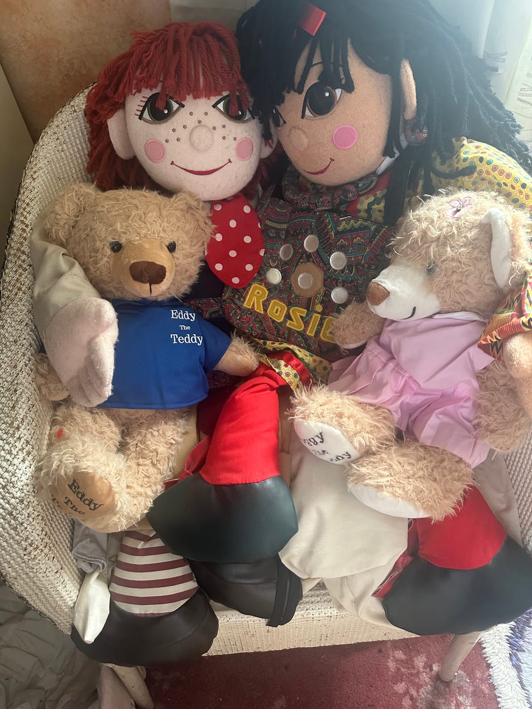 Customer photo review of Eddy The Teddy Bear