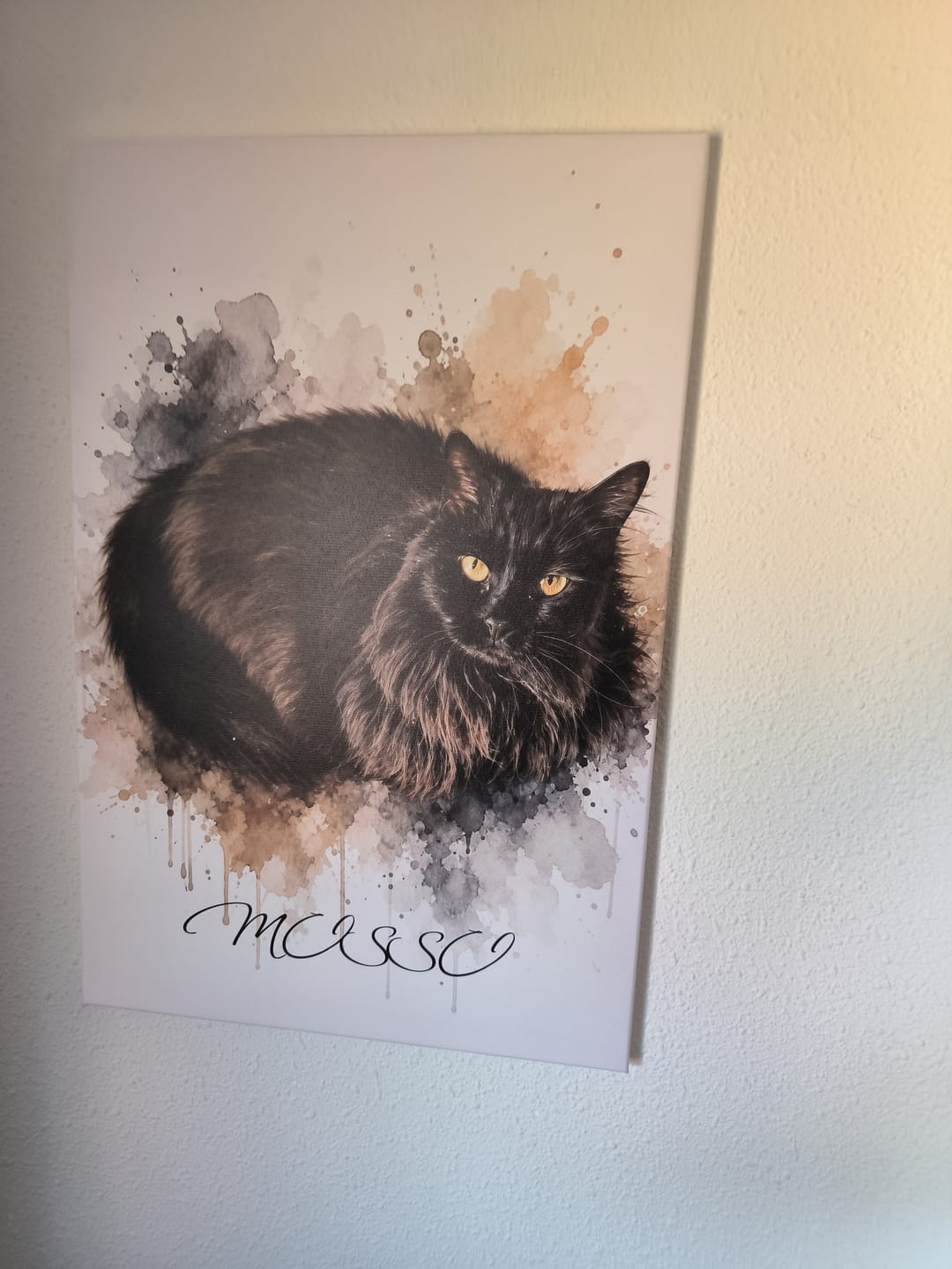 Customer photo review of Vuestra foto como obra de arte – con vista previa en vivo, como póster o lienzo