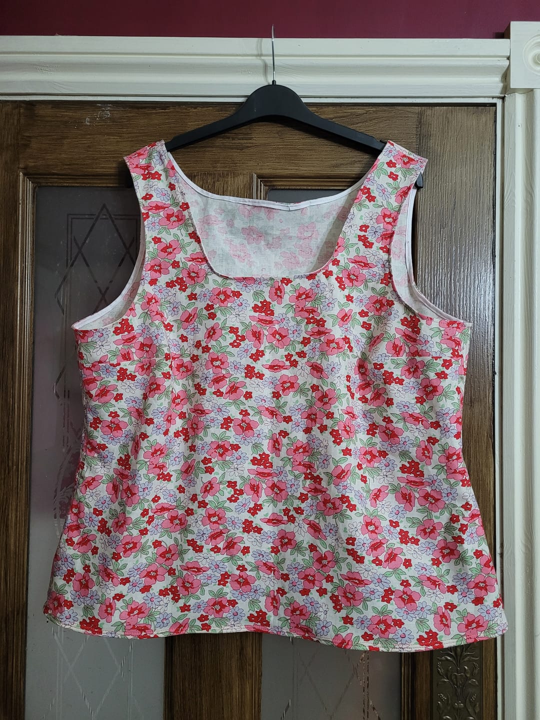 Customer photo review of Drawn Meadows Cotton Linen Fabric