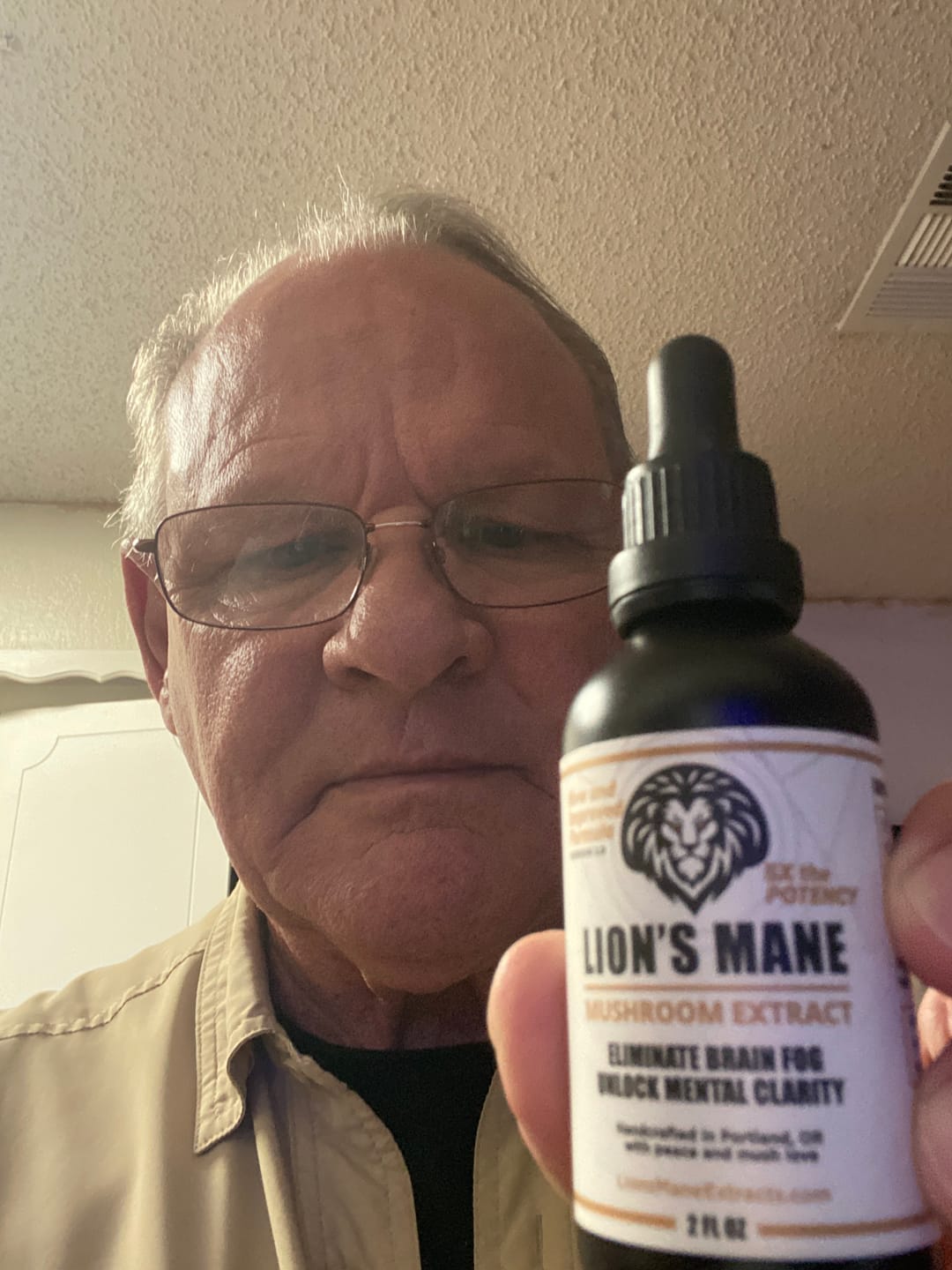 Customer photo review of Buy 2 Get 2 FREE — 4 Lion's Mane Extracts ($29.50/each)