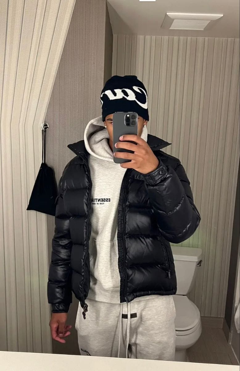 Customer photo review of Piumino Lucido Unisex