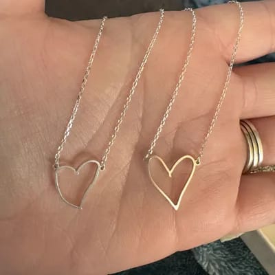 Customer photo review of Doodle™ - Custom Drawing Necklace