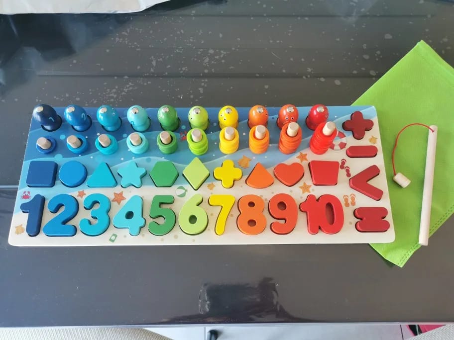 Customer photo review of Montessori Board™- Wooden Educational Table