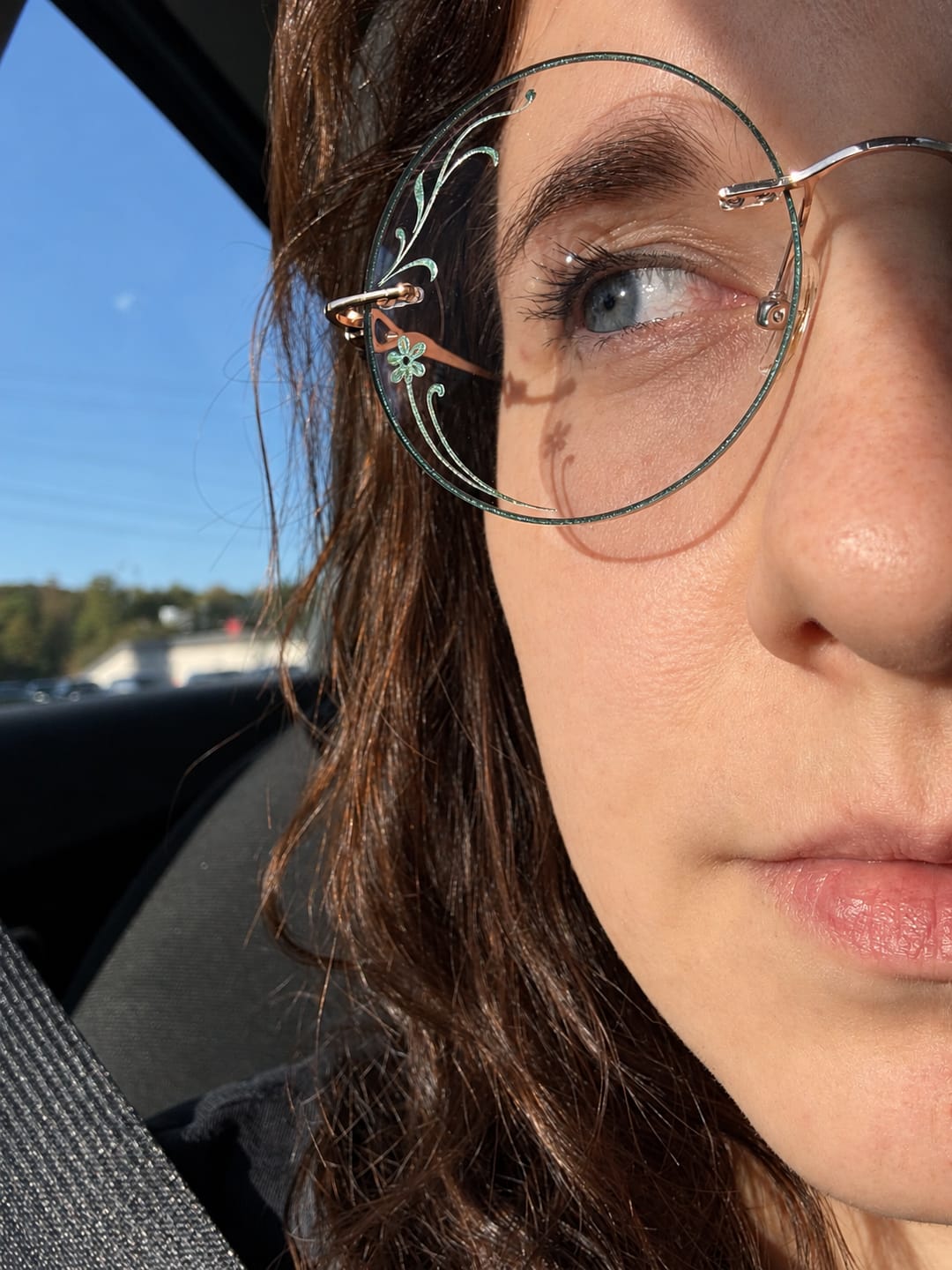 Customer photo review of Willow Eyeglasses