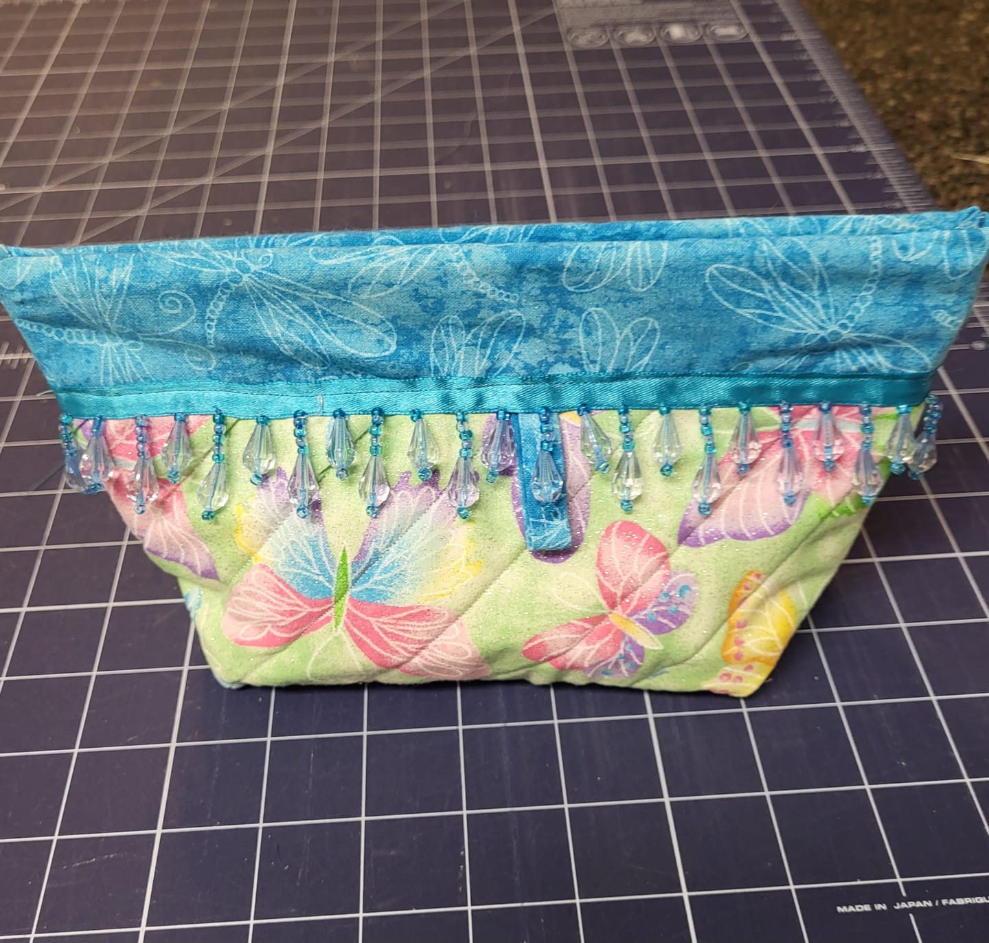 Customer photo review of Joanne Beaded Teardrop Fringe Trim (Sold by the Yard)